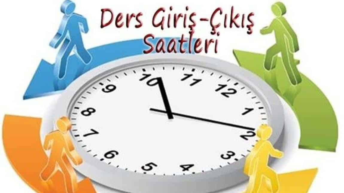 Derse giriş çıkış saatleri güncelleme